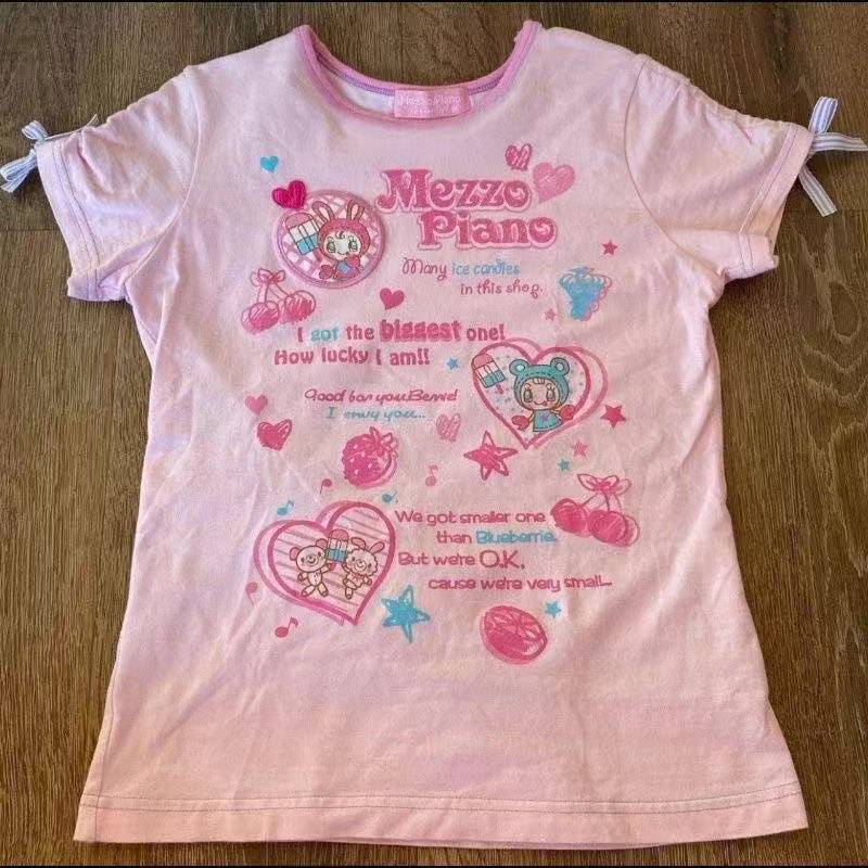 Camisetas Vintage Kawaii de Ma - Street Fashion Y2K reseña y precio