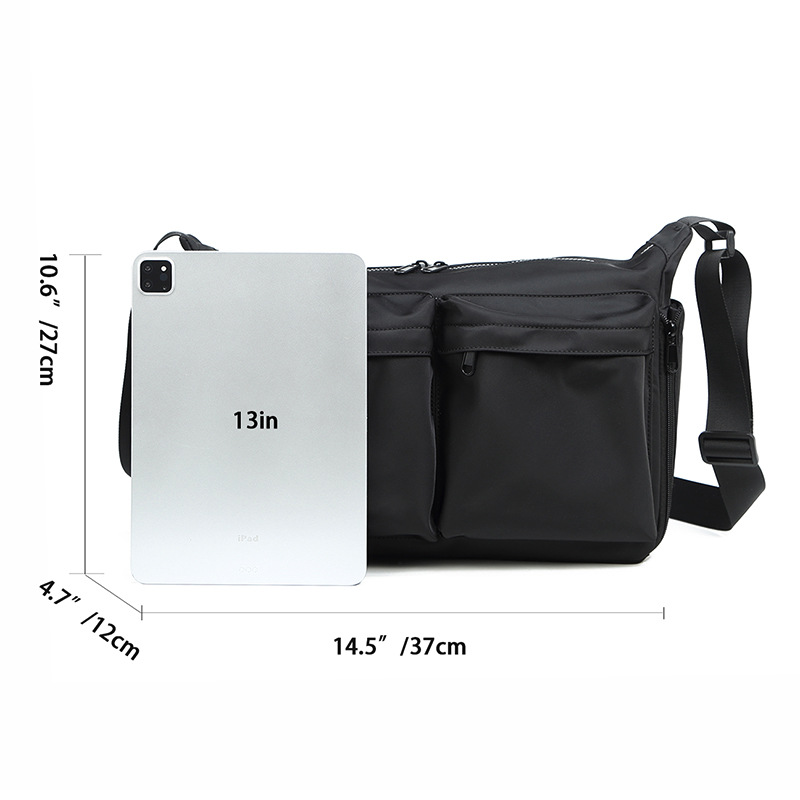 Bolso Bandolera Ligero Estilo  - Street Fashion Men 2025 reseña y precio