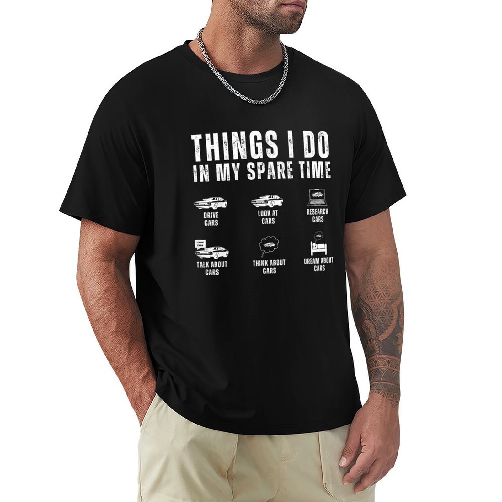 Camiseta divertida para amante - Street Fashion For Short Guys reseña y precio