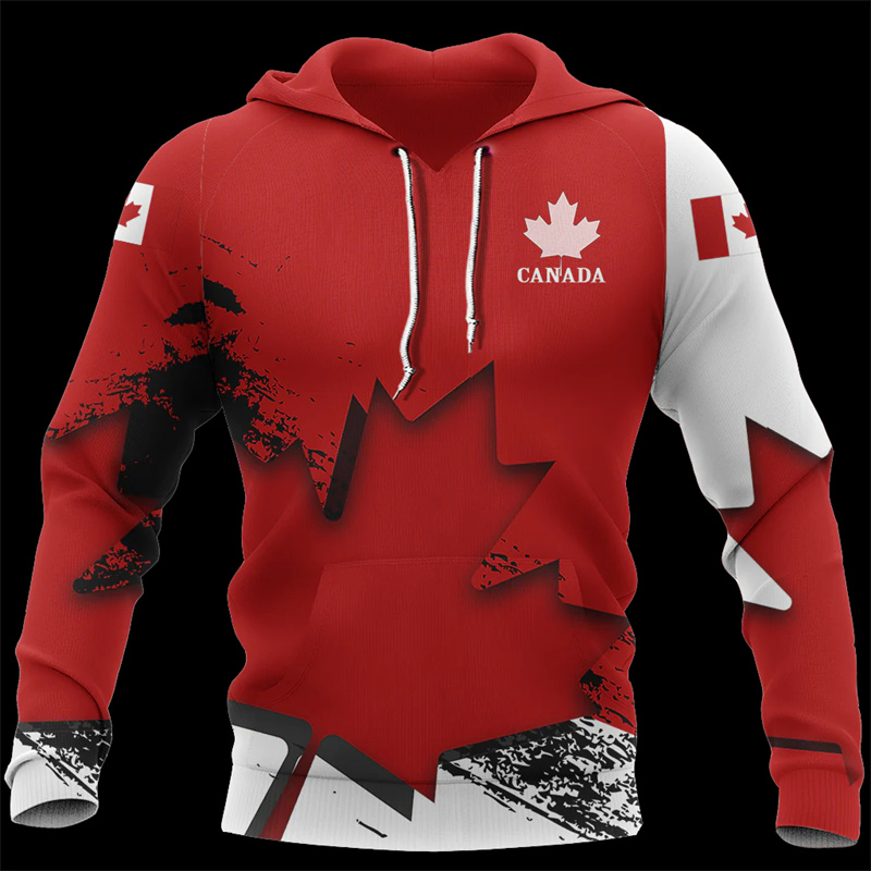 Sudadera con capucha con estam - Street Fashion Canada reseña y precio