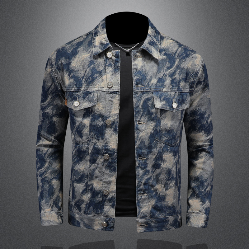 Chaqueta vaquera Vintage de pr - Street Fashion Men 2025 reseña y precio